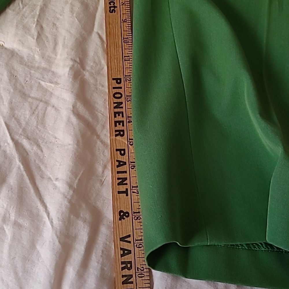 Vintage Kelly Green Saragango Collection  Coutour  Dress Gaucho  Pants - Picture 9 of 11